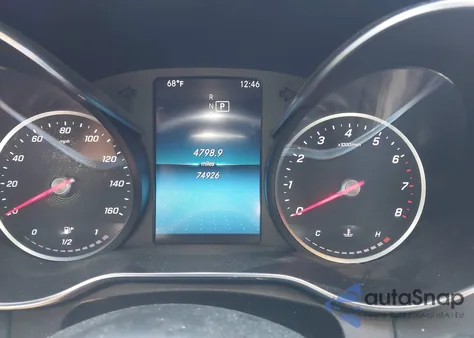 2019 Mercedes-Benz C 300 4Matic из США, поврежденный, VIN 55SWF8EB3KU297396